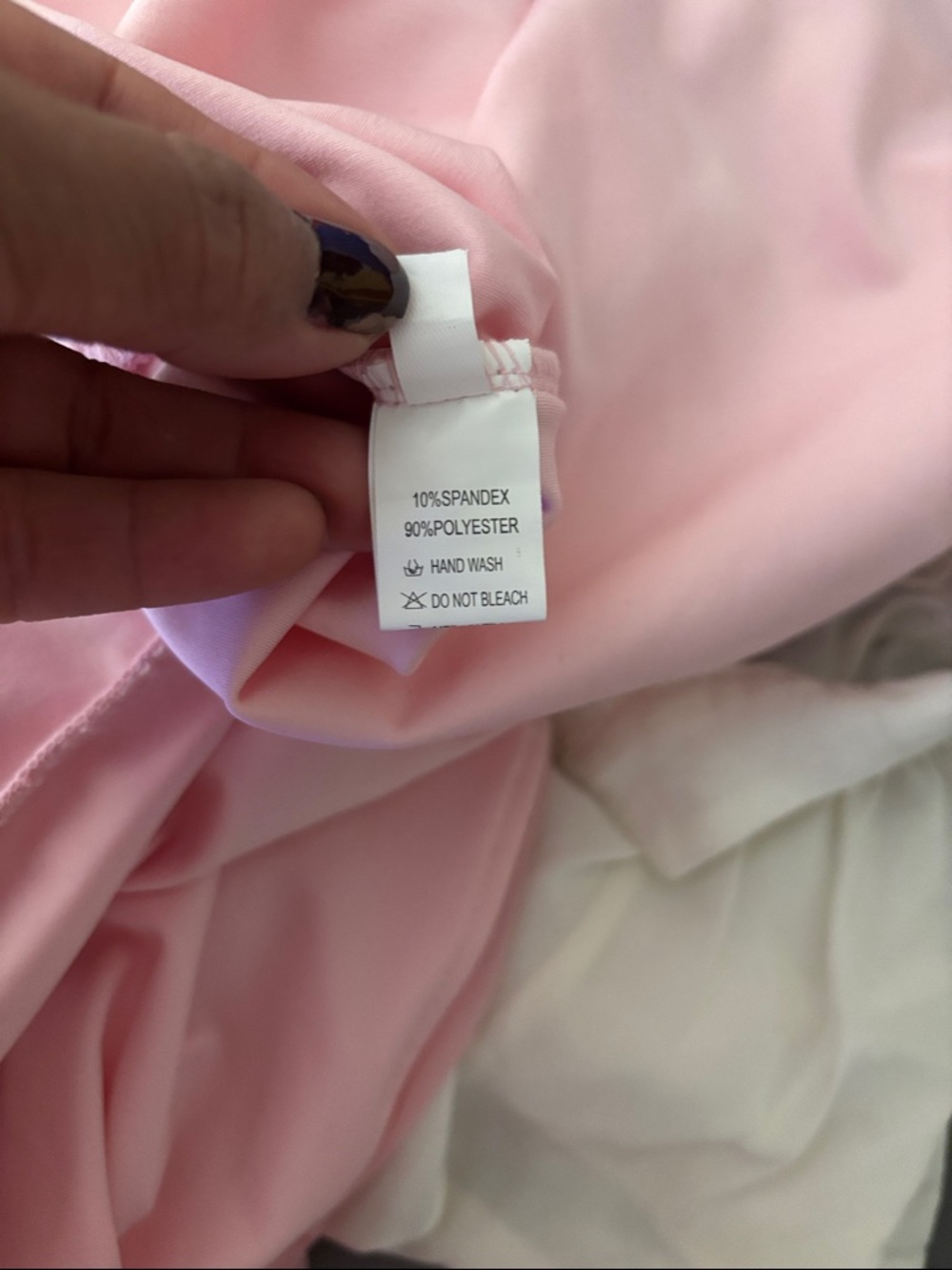 One-Shoulder Blush Ruched Maxi Dress - Picture 4 of 5
